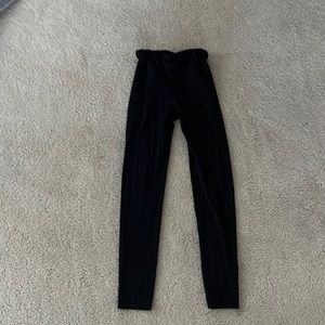 Athleta girl black high rise chit chat right leggings